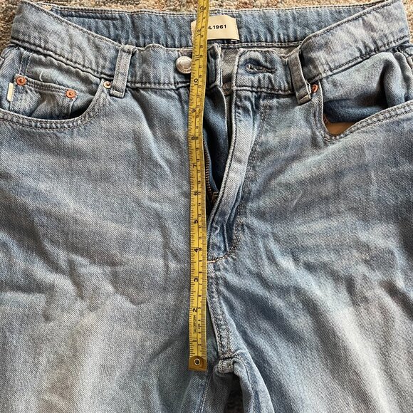 DL1961 Hepburn wide LEG 32" high rise Jeans - Picture 4 of 8